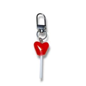 NEW Custom Heart Lollipop Charm